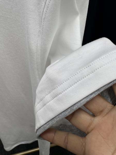 2025年5月22日入荷新作Brunello Cucinelli半袖Tシャツ 原版复刻高級品香港の会社超厳選★入手困難/誕生日プレゼント/yinx工場