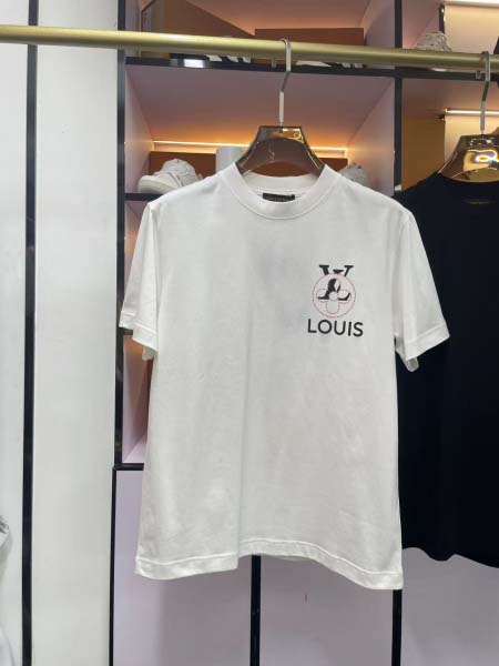 2025年5月22日入荷新作Louis Vuitton半袖Tシャツ 原版复刻高級品香港の会社超厳選★入手困難/誕生日プレゼント/yinx工場