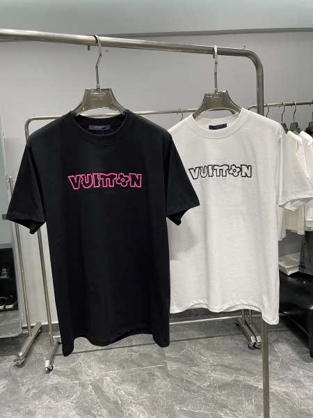 2025年5月22日入荷新作Louis Vuitton半袖Tシャツ 原版复刻高級品香港の会社超厳選★入手困難/誕生日プレゼント/yinx工場