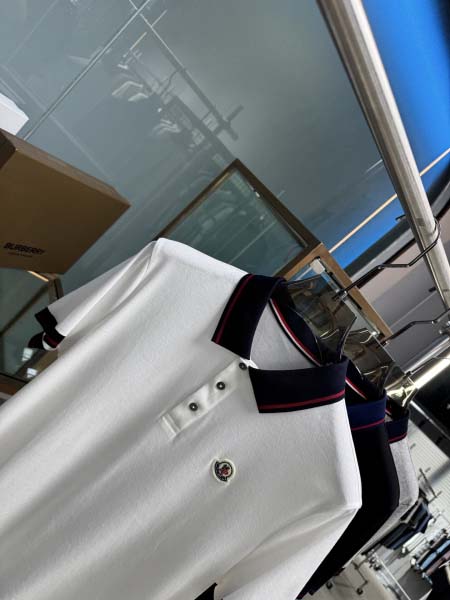 2025年5月22日入荷新作Moncler半袖ポロシャツ 原版复刻高級品香港の会社超厳選★入手困難/誕生日プレゼント/yinx工場