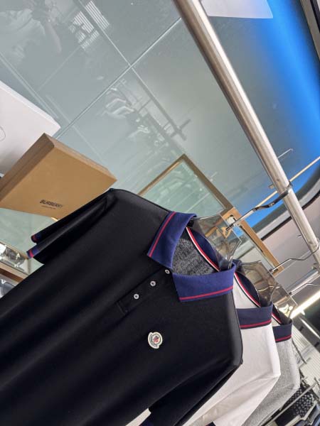 2025年5月22日入荷新作Moncler半袖ポロシャツ 原版复刻高級品香港の会社超厳選★入手困難/誕生日プレゼント/yinx工場