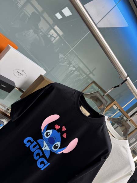 2025年5月22日入荷新作Gucci半袖Tシャツ 原版复刻高級品香港の会社超厳選★入手困難/誕生日プレゼント/yinx工場