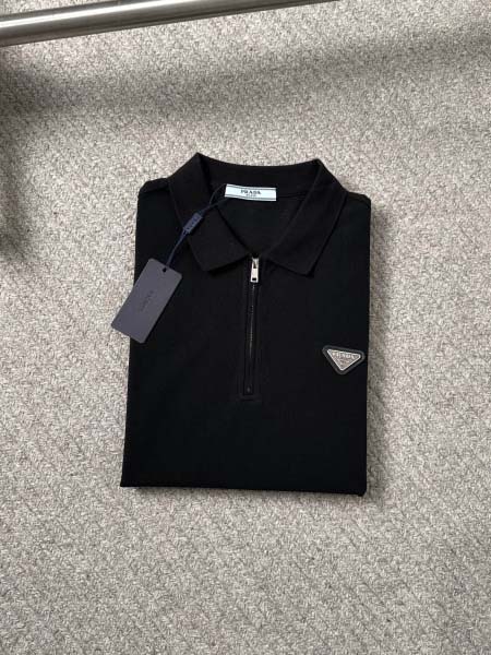 2025年5月22日入荷新作Prada半袖ポロシャツ高品質/誕生日プレゼント/人気贈り物/OH工場