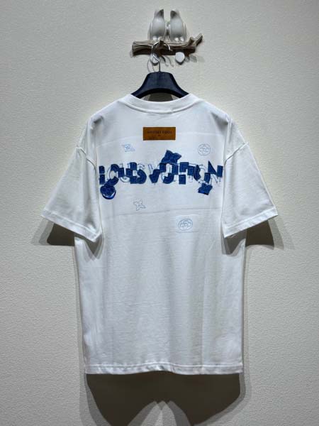 2025年5月23日入荷新作Louis Vuitton半袖 tシャツ男女兼用高品質★誕生日プレゼント/結婚祝い/内祝い/贈り物/SD工場