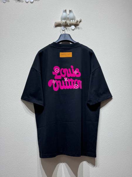 2025年5月23日入荷新作Louis Vuitton半袖 tシャツ男女兼用高品質★誕生日プレゼント/結婚祝い/内祝い/贈り物/SD工場