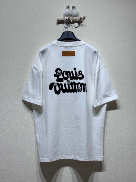 2025年5月23日入荷新作Louis Vuitton半袖 tシャツ男女兼用高品質★誕生日プレゼント/結婚祝い/内祝い/贈り物/SD工場