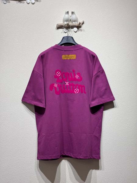 2025年5月23日入荷新作Louis Vuitton半袖 tシャツ男女兼用高品質★誕生日プレゼント/結婚祝い/内祝い/贈り物/SD工場