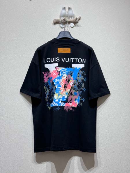 2025年5月23日入荷新作Louis Vuitton半袖 tシャツ男女兼用高品質★誕生日プレゼント/結婚祝い/内祝い/贈り物/SD工場