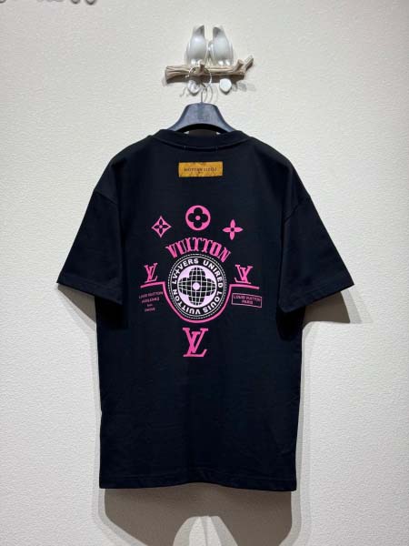 2025年5月23日入荷新作Louis Vuitton半袖 tシャツ男女兼用高品質★誕生日プレゼント/結婚祝い/内祝い/贈り物/SD工場