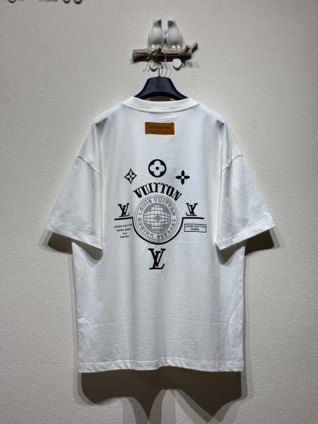 2025年5月23日入荷新作Louis Vuitton半袖 tシャツ男女兼用高品質★誕生日プレゼント/結婚祝い/内祝い/贈り物/SD工場