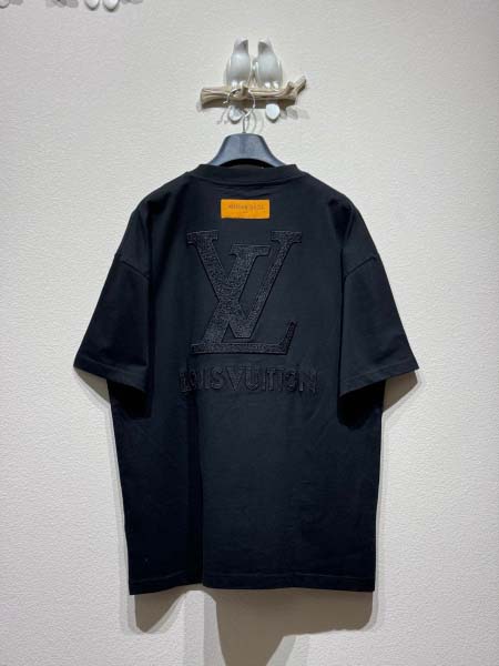 2025年5月23日入荷新作Louis Vuitton半袖 tシャツ男女兼用高品質★誕生日プレゼント/結婚祝い/内祝い/贈り物/SD工場