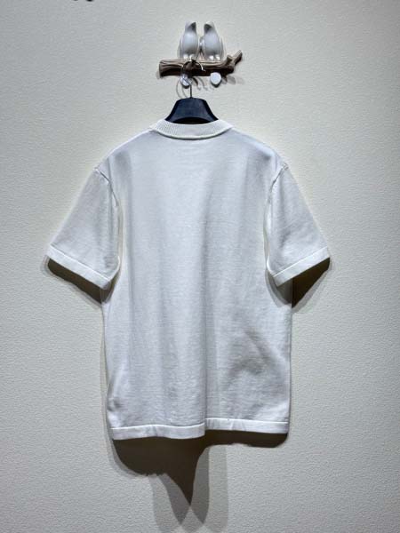 2025年5月26日入荷新作Louis Vuittonニット 半袖 Tシャツ男女兼用高品質★誕生日プレゼント/結婚祝い/内祝い/贈り物/SD工場