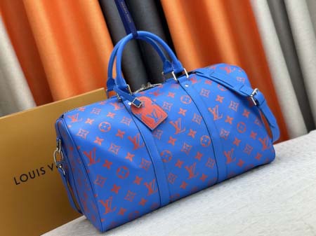 2025年5月28日入荷Louis Vuitton バッグM41418 新品 “louis vuitton’Iv   louis vuitton x takashi  keepall bandouliere 45  SIZE：45X27X2