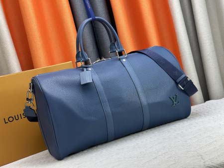 2025年5月28日入荷Louis Vuitton バッグM57088 M21536  keepall bandouliere 50  monogram shadow  monogram  SIZE：50x 29 ×23 CM 人気の新作/