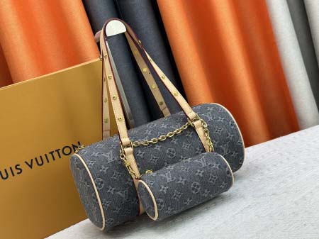2025年5月28日入荷Louis Vuitton バッグM46830 M40711  Papillon  Monogram Denim SIZE：27×11×13cm 人気の新作/誕生日プレゼント/ZC工場