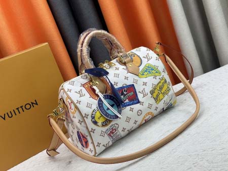 2025年5月28日入荷Louis Vuitton バッグM14587 Speedy Soft 30 Monogram Dune Gaston Louis Vuitton  30.0 x 21.0 x 17.0 CM 人気の新作/誕生日プレ