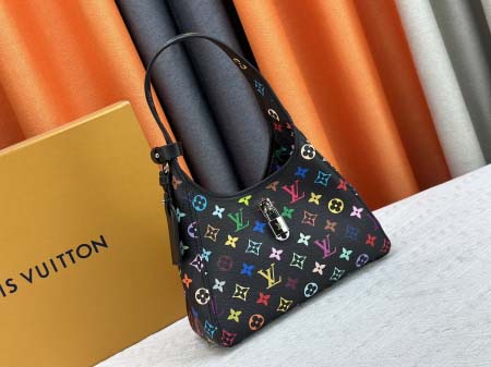 2025年5月28日入荷Louis Vuitton バッグM12940  The Drop  Flower Hobo  Monogram 15 x 12 x 28 CM 人気の新作/誕生日プレゼント/ZC工場