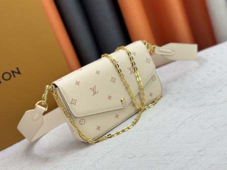 2025年5月28日入荷Louis Vuitton バッグM14968 Pochette Félicie Spring in the City  Monogram Empreinte M81359 M61276 SIZE：21.0x12.0
