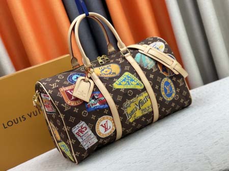 2025年5月28日入荷Louis Vuitton バッグM14736  Keepall Bandouliere 45 旅行バッグ Monogram DuneSIZE：45x27x20 cm 人気の新作/誕生日プレゼント/ZC工場