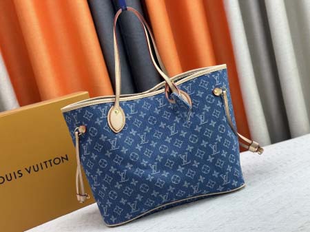 2025年5月28日入荷Louis Vuitton バッグM40995 M13192 Monogram Denim Neverfull SIZE：32x29x17 人気の新作/誕生日プレゼント/ZC工場