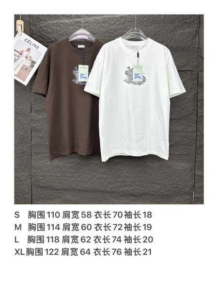 2025年5月30日入荷新作Burberry半袖 tシャツ高品質/人気/誕生日プレゼント/DR工場S-XL