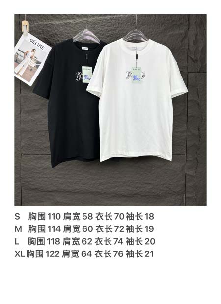 2025年5月30日入荷新作Burberry半袖 tシャツ高品質/人気/誕生日プレゼント/DR工場S-XL