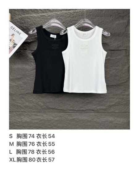 2025年5月30日入荷新作celineタンクトップ高品質/人気/誕生日プレゼント/DR工場S-XL