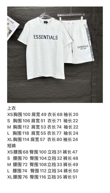 2025年5月30日入荷新作ESSENTIALSスーツ上下高品質/人気/誕生日プレゼント/DR工場XS-XL