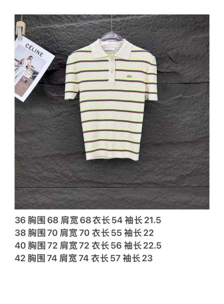 2025年5月30日入荷新作L-a-c-o-s-t-eニットの半袖高品質/人気/誕生日プレゼント/DR工場36-42