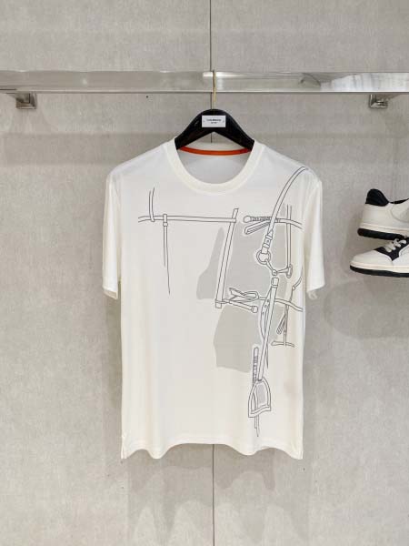 2025年5月4日入荷高品質春夏新作HERMES半袖Tシャツ...