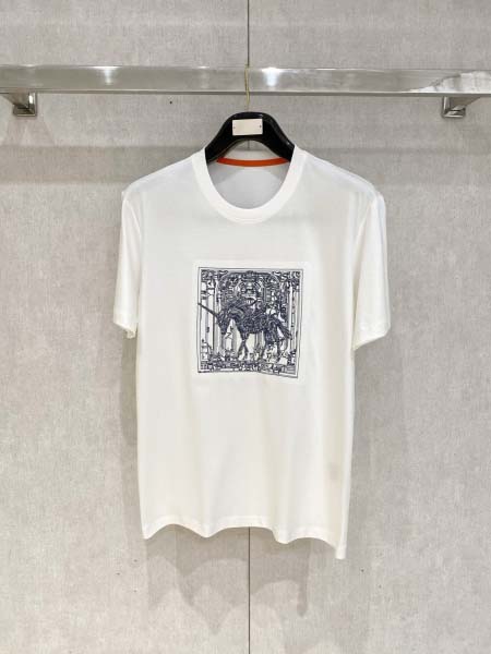 2025年5月4日入荷高品質春夏新作HERMES半袖Tシャツ...