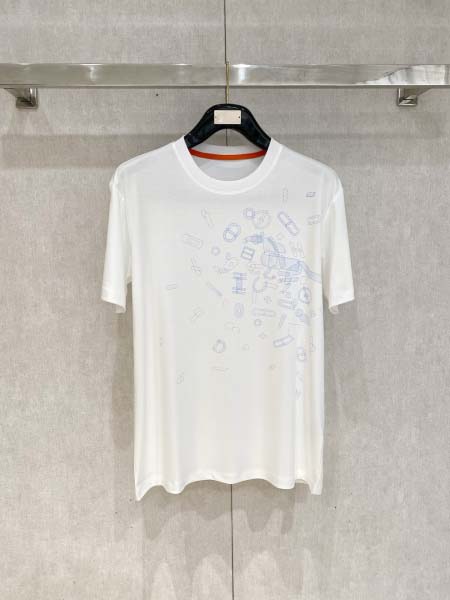 2025年5月4日入荷高品質春夏新作HERMES半袖Tシャツ...