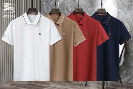 2025年5月6日入荷新作burberry紳士半袖ポロシャツ...