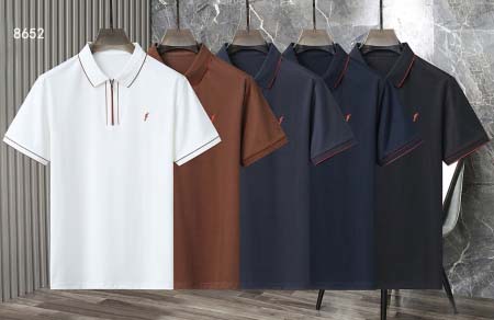 2025年5月6日入荷新作HERMES紳士半袖ポロシャツ安い...