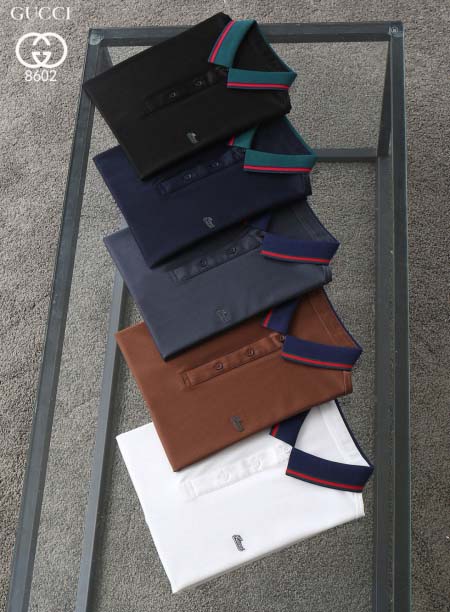 2025年5月6日入荷新作gucci紳士半袖ポロシャツ安いけ...