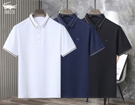 2025年5月6日入荷新作Lacoste紳士半袖ポロシャツ安...