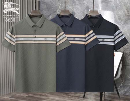 2025年5月6日入荷新作burberry紳士半袖ポロシャツ...