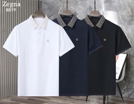 2025年5月6日入荷新作zegna紳士半袖ポロシャツ安いけ...