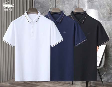2025年5月6日入荷新作Lacoste紳士半袖ポロシャツ安...