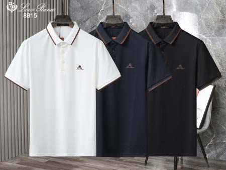 2025年5月6日入荷新作Loro piana紳士半袖ポロシ...