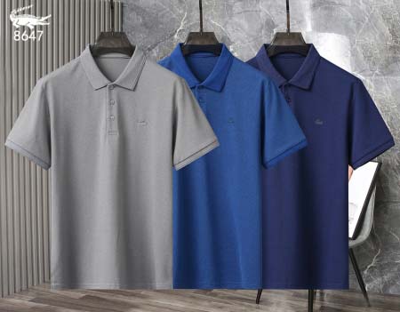 2025年5月6日入荷新作Lacoste紳士半袖ポロシャツ安...