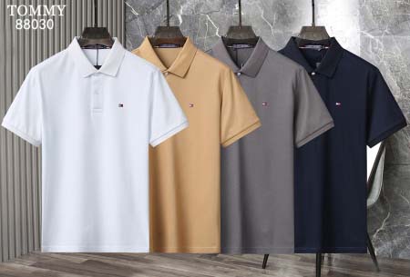 2025年5月6日入荷新作TOMMY紳士半袖ポロシャツ安いけ...