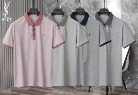 2025年5月6日入荷新作YSL紳士半袖ポロシャツ安いけど高...