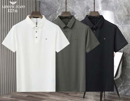 2025年5月6日入荷新作ARMANI紳士半袖ポロシャツ安い...