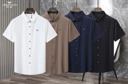 2025年5月6日入荷新作ARMANI紳士半袖ポロシャツ安い...