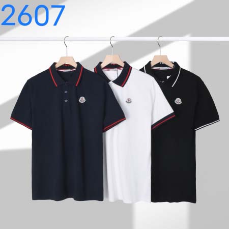 2025年5月6日入荷新作MONCLER紳士半袖ポロシャツ安...