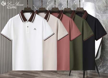 2025年5月6日入荷新作Loro piana紳士半袖ポロシ...