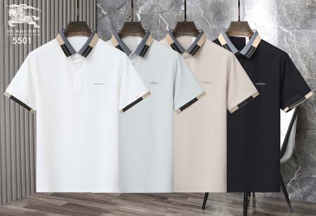 2025年5月6日入荷新作burberry紳士半袖ポロシャツ...