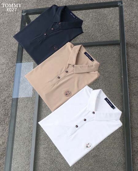 2025年5月6日入荷新作TOMMY紳士半袖ポロシャツ安いけ...