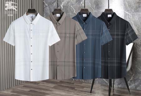 2025年5月6日入荷新作burberry紳士半袖ポロシャツ...